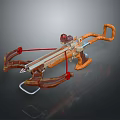Crossbow Mechanical Crossbow Shift Bow and Arrow Shoot Far Equipment Weapons High-tech Crossbow 3d model