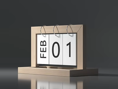 The Modern Calendar 3d model