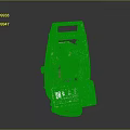 Professional Total Station Surveying Equipment With Digital Display And Control Panel