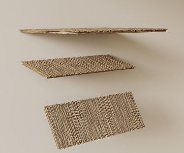 Thatch ceiling 3d model