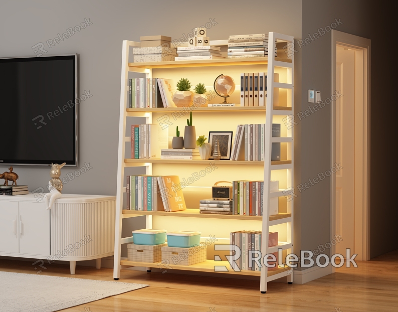 Modern Bookshelf model