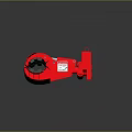 Red VIBRO-KING Industrial Components Patented Mechanical Parts With High Quality Durable Design