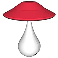 Modern table lamp 3d model