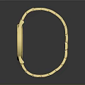 Elegant Gold TISSOT Watch With White Dial And Metal Bracelet Design