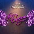 Game Movie Character With Purple Neon Wings Pink Hair Brown Outfit And Michelangelo Text