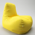 Brown Bean Bag Chair Comfortable Fabric Cozy Design For Living Room Relaxation