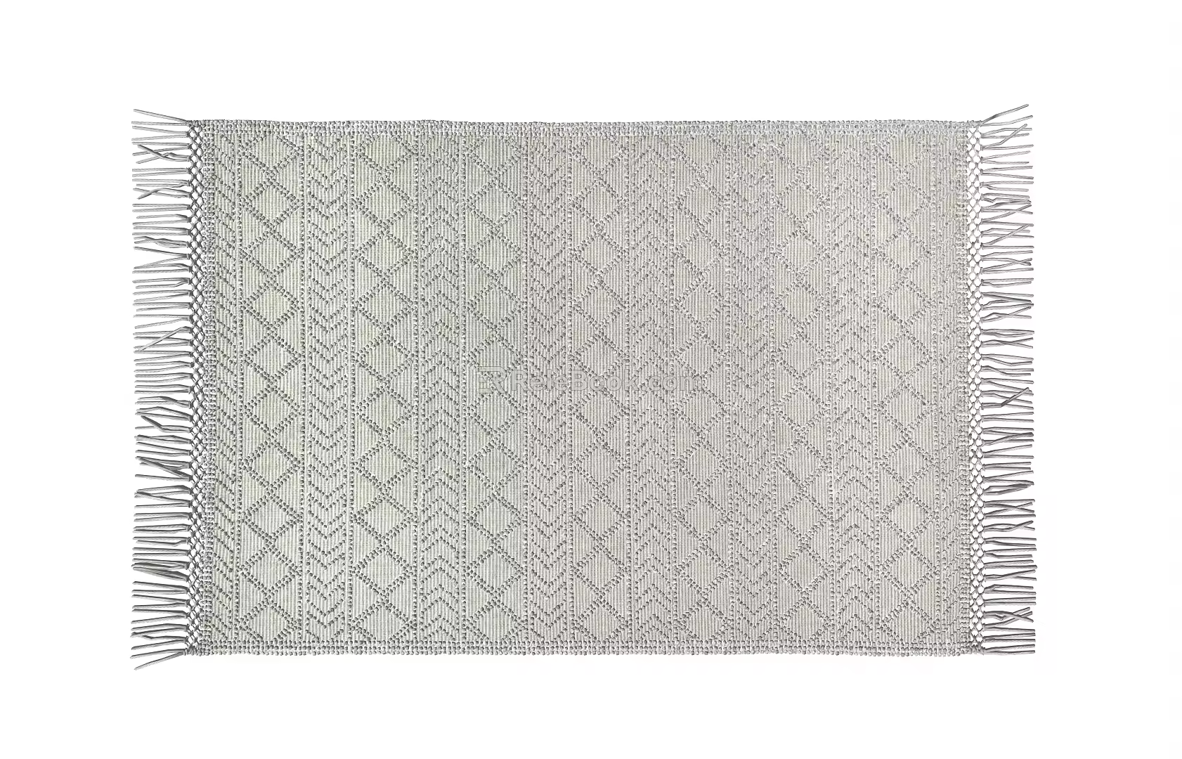 modern square carpet 3d model