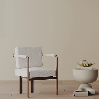 modern leisure chair 3d model