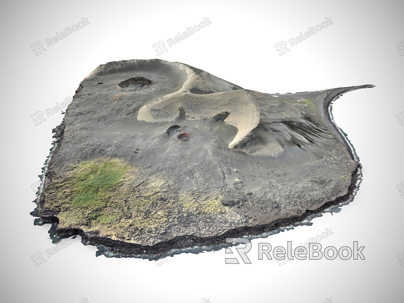 modern terrain model