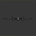 Vintage Fighter Aircraft With Green Fuselage Twin Engine Design And Royal Air Force Roundels