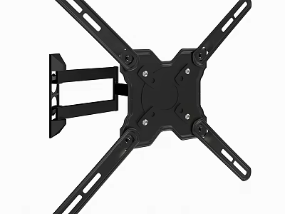 Iron Art Metal Bracket with Stable Structure Heavy Duty Design for TV Wall Mounting 3d model