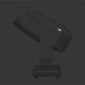 Professional LED Moving Head Stage Light with Blue Beam and Black Housing