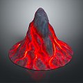 Geo-vein Volcano Volcano Island Terrain Mountain Geomorphology Mountain Range Topographic Map Mountain 3d model