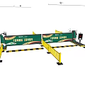 Gate barricade gate machine 3d model