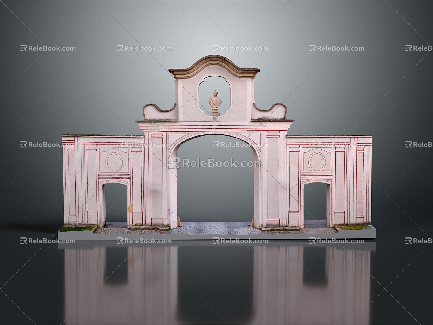 Ancient Building Door Ancient Building Door Chinese Style Door Antique Door Classical Door Chinese Style Door Chinese Style Entrance Traditional Door 3d model