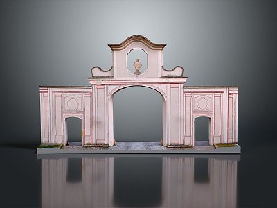 Ancient Building Door Ancient Building Door Chinese Style Door Antique Door Classical Door Chinese Style Door Chinese Style Entrance Traditional Door 3d model