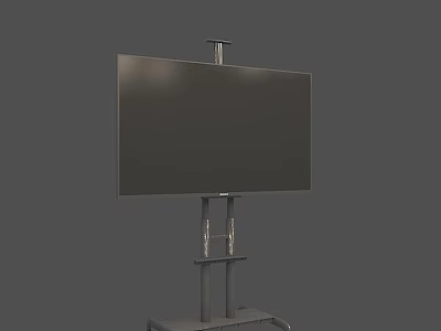 Iron Art Crafted Modern Monitor Display Stand for Home Office 3d model