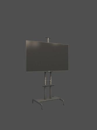 Modern bracket TV stand 3d model