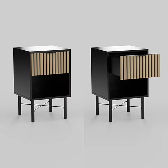 Bedside table 3d model