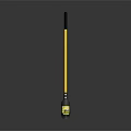 Professional Hardware Tool With Yellow Long Handle Black Grip And Durable Metal Head Design