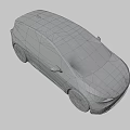Sleek Modern Hatchback Car With Gray Body Black Roof And Sporty Alloy Wheels