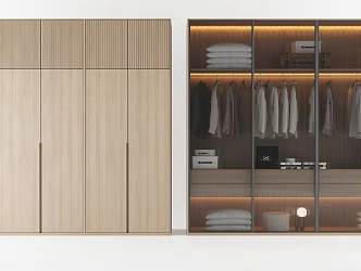 Wardrobe cabinet 3d model