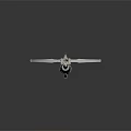 Modern crossbow Bow 3d model