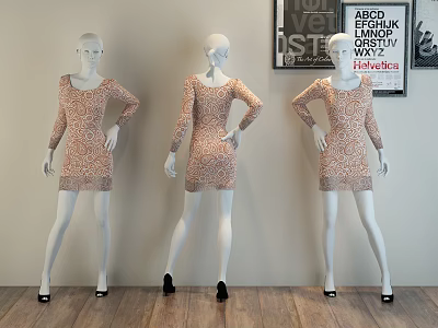Modern Model 3d model