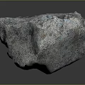 Natural Wood Stone With Blue Gray Color And Rough Surface Organic Texture Design