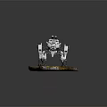 Modern Robot Machine Dinosaur Mechanical Dinosaur Mech Monster Science Fiction Monster 3d model