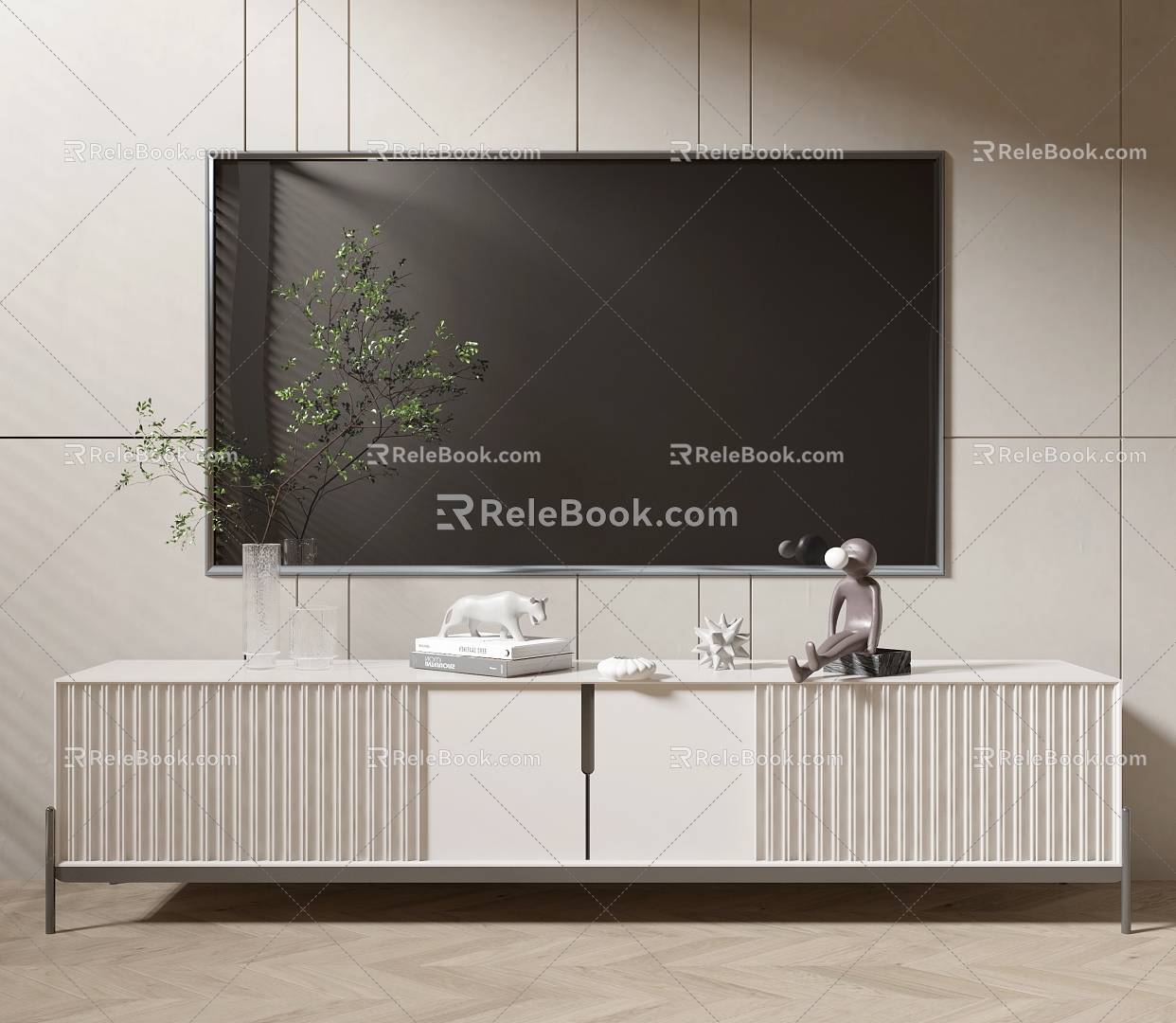 Modern TV Cabinet 3d model