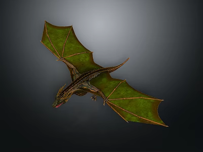 Monster Flying Monster Mountain Essence Alien Monster Alien Monster Warrior 3d model
