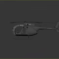 3D Model Helicopter Designed for Space Exploration Missions and Aeronautics