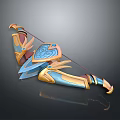 Crossbow Mechanical Crossbow Shift Bow and Arrow Shoot Far Equipment Weapons High-tech Crossbow 3d model