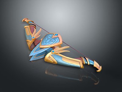 Crossbow Mechanical Crossbow Shift Bow and Arrow Shoot Far Equipment Weapons High-tech Crossbow 3d model