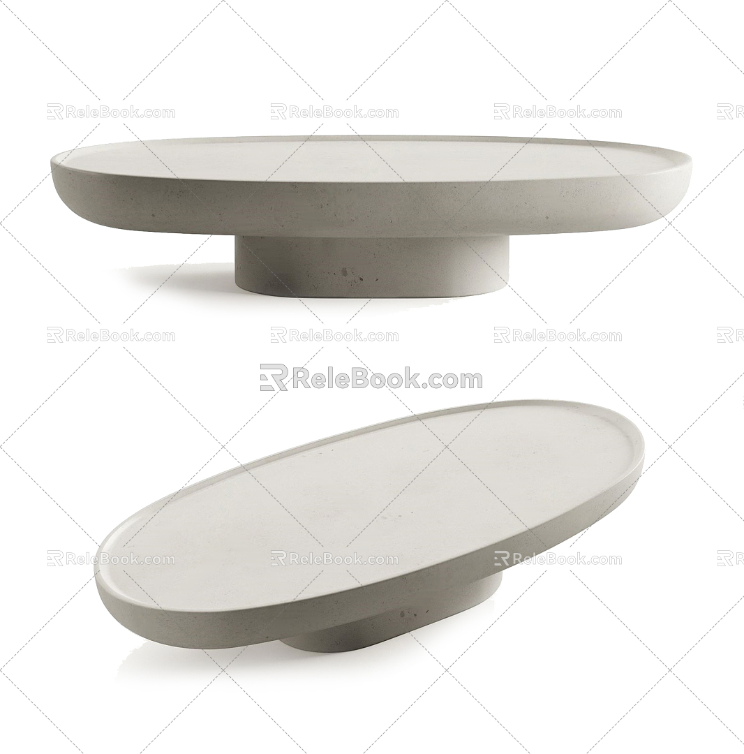 Modern coffee table 3d model