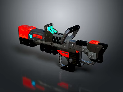 Science Fiction Weapon Future Weapon Science Fiction Equipment Concept Weapon Next Generation Weapon Next Generation Equipment 3d model