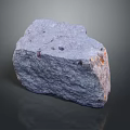 Natural Gray Wood Stone With Rough Surface And Unique Natural Texture Patterns 3d model