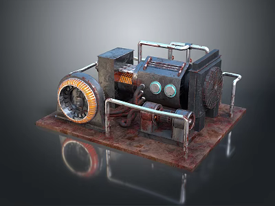 Car Tire With Deep Tread Pattern And Reinforced Sidewall For All Terrain Use 3d model
