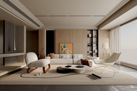 Living room 3d model