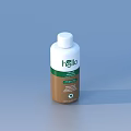 Daily Cleaning Products Featuring Crest Toothpaste Tubes And Plastic Bottles 3d model