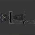 Disassembled Mechanical Equipment Parts Including Brackets Gears And Metal Components