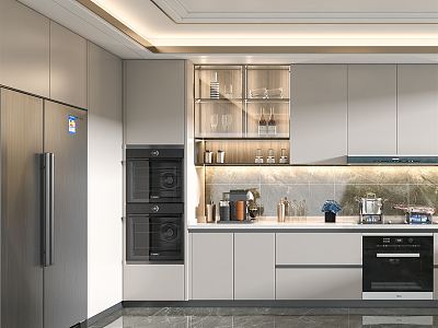 Light Luxury Kitchen model