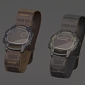 watches vintage watches casio mechanical watches 3d model