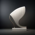 Elegant Modern Floor Lamp With Textured White Shade Metal Stand And Square Base