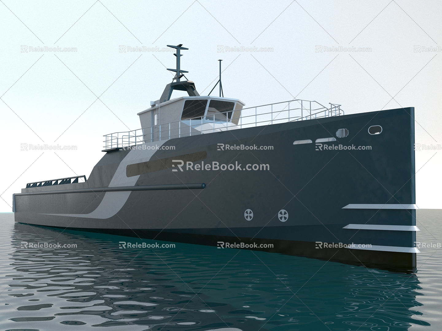 Style Yacht, Speedboat, Sightseeing Boat, Cruise Ship, Freighter, Sea Ship, Fishing Boat 3d model