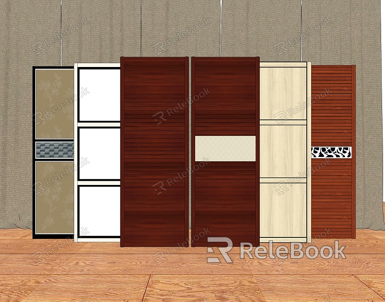 Modern Wardrobe Door model