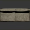 Modern Sofa Furniture With Soft Fabric Upholstery And Light Color Design