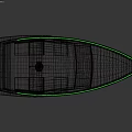 Stylish Black Yacht With Modern Exterior Design And Wooden Deck Features
