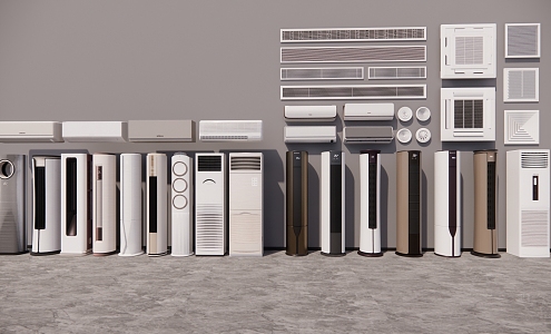 Modern air conditioning air conditioning combination 3d model